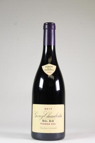 (1) 2017 Domaine de la Vougeraie Gevrey-Chambertin Bel Air 1er Cru, Cote de Nuits