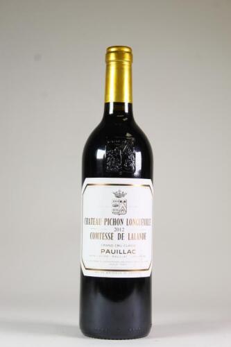 (1) 2012 Chateau Pichon Longueville Comtesse de Lalande, Pauillac 2eme Cru Classe