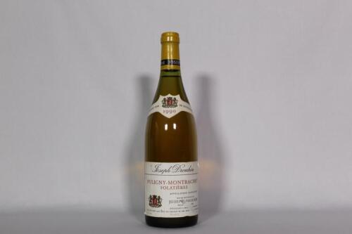 (1) 1990 Joseph Drouhin Les Folatieres Puligny Montrachet 1er Cru, Cote de Beaune