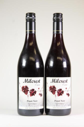 (2) 2012 Milcrest Estate Pinot Noir, Nelson
