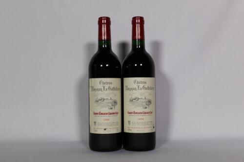 (2) 1996 Chateau Magnan La Gaffeliere, St Emilion