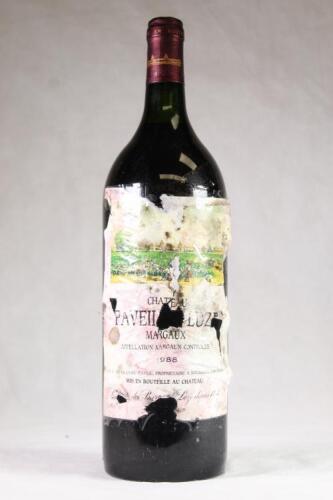 (1) 1988 Chateau Paveil de Luze 1500ml, Margaux