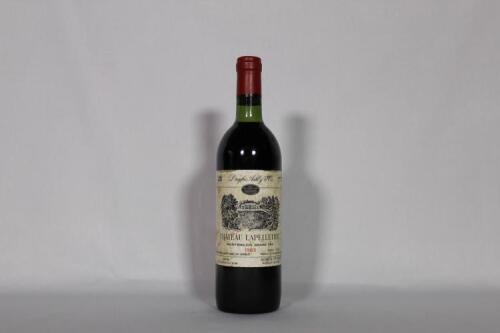 (1) 1983 Chateau Lapelletrie, St Emilion