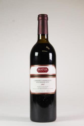 (1) 1987 Matua Valley Smith-Dartmoor Cabernet Sauvignon, Hawkes Bay