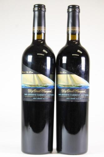 (2) 1997 Dry Creek Reserve Cabernet Sauvignon, Sonoma USA