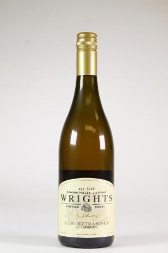 (1) 2011 Wright's Reserve Gewurztraminer, Gisborne
