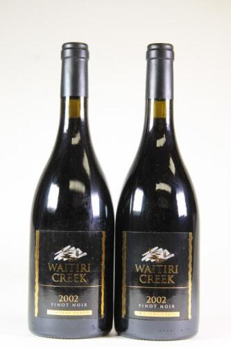 (2) 2002 Waitiri Creek Pinot Noir, Central Otago