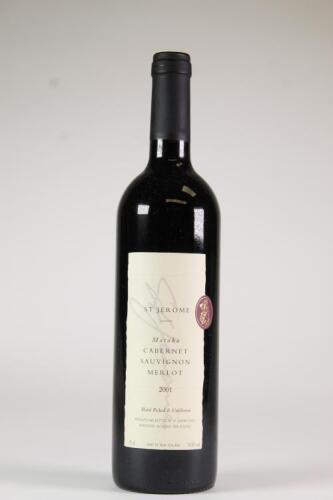 (1) 2001 St Jerome Matuka Cabernet Sauvignon/Merlot, Henderson