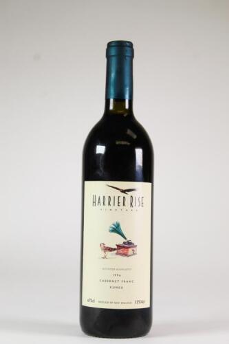 (1) 1996 Harrier Rise Cabernet Franc, Kumeu