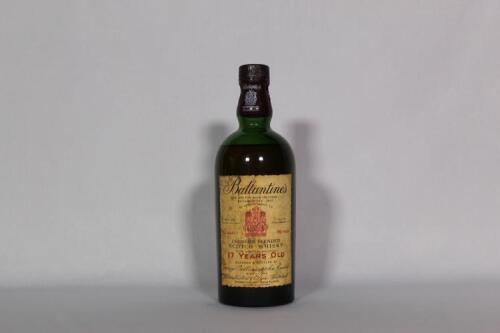 (1) Ballantines 17 year old Blended Whisky (1960s Bottling), Scotland