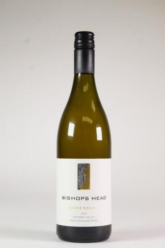 (1) 2007 Bishop's Head Reserve Riesling, Waipara