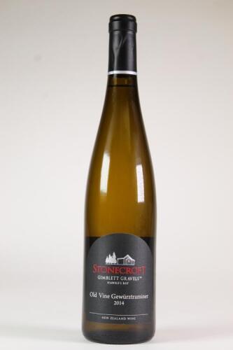 (1) 2014 Stonecroft Old Vine Gewurztraminer, Hawkes Bay