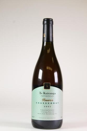 (1)&nbsp;2003 Te Kairanga Reserve Chardonnay, Martinborough