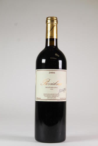 (1) 2006 Providence Syrah, Matakana
