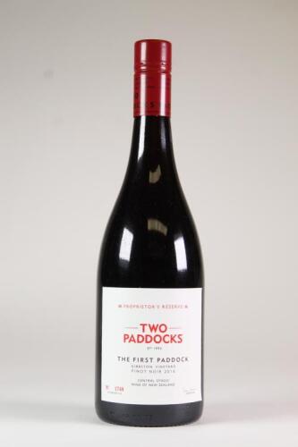 (1) 2016 Two Paddocks The First Paddock Pinot Noir, Gibbston