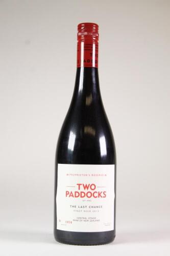 (1) 2013 Two Paddocks The Last Chance Pinot Noir, Earnscleugh