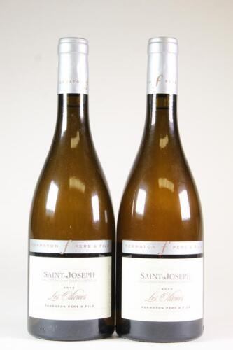 (2) 2013 Ferraton Les Oliviers Saint Joseph Blanc*