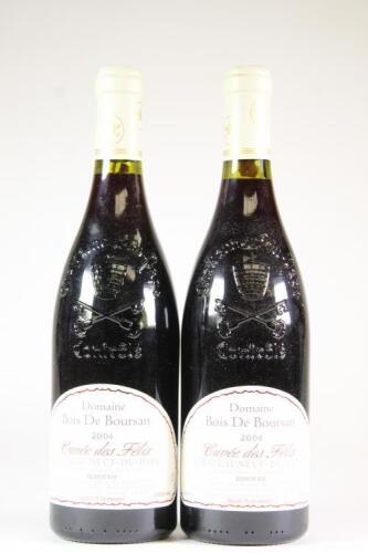 (2) 2004 Domaine Bois De Boursan Cuvee des Felix Chateauneuf du Pape