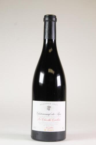 (1) 2001 Le Clos du Caillou Reserve Chateauneuf du Pape