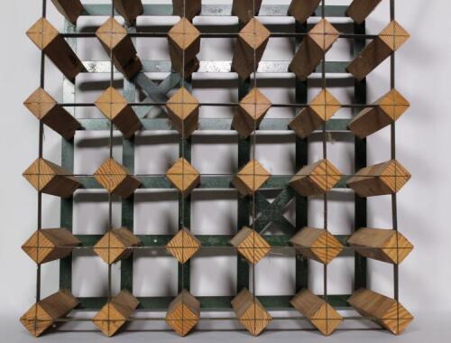 (1) 30 Bottle Wine Rack
