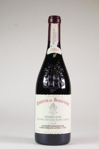 (1) 2004 Chateau de Beaucastel Chateauneuf du Pape