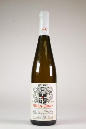 (1) 2001 Muller-Catoir Haardter Burgergarten Riesling Spatlese, Pfalz