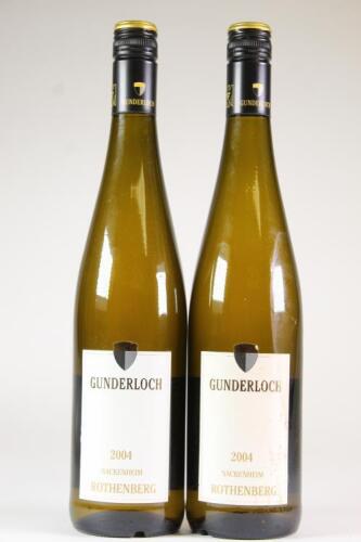 (2) 2004 Gunderloch Rothenberg Riesling, Nackenheim