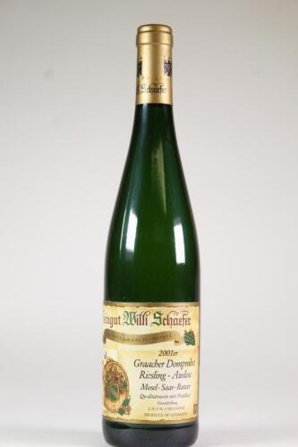 (1) 2001 Willi Schaefer Graacher Domprobst Riesling Auslese, Mosel Saar Ruwer