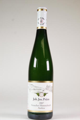 (1) 2007 Joh. Jos. Prum Graacher Himmelreich Riesling Auslese, Mosel Saar Ruwer