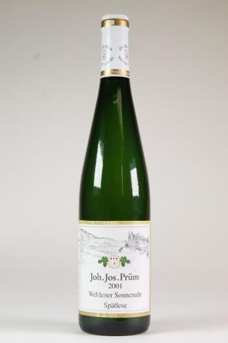 (1) 2001 Joh. Jos. Prum Wehlener Sonnenuhr Riesling Spatlese, Mosel Saar Ruwer