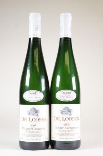 (2) 2005 Dr Loosen Urziger Wurzgarten Riesling Spatlese, Mosel Saar Ruwer