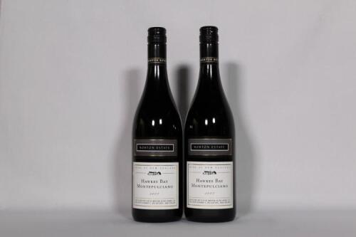 (2) 2007 Morton Estate Montepulicano, Hawkes Bay