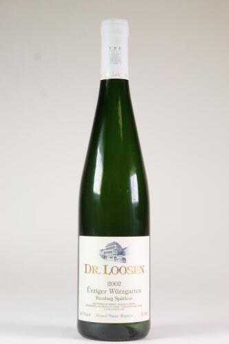 (1) 2002 Dr Loosen Urziger Wurzgarten Riesling Spatlese, Mosel Saar Ruwer