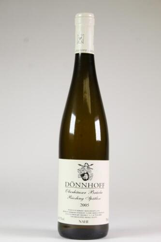 (1) 2005 Donnhoff Oberhauser Brucke Riesling Spatlese, Nahe