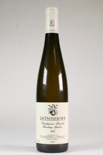 (1) 2002 Donnhoff Oberhauser Brucke Riesling Spatlese, Nahe