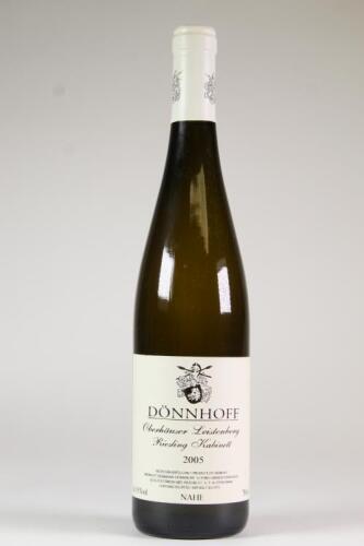 (1) 2005 Donnhoff Oberhauser Leistenberg Riesling Kabinett, Nahe