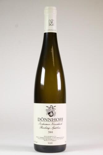 (1) 2004 Donnhoff Norheimer Kirschheck Riesling Spatlese, Nahe
