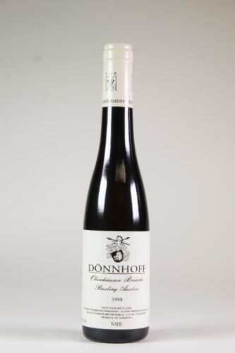 (1) 1998 Donnhoff Oberhauser Brucke Riesling Auslese 375ml, Nahe