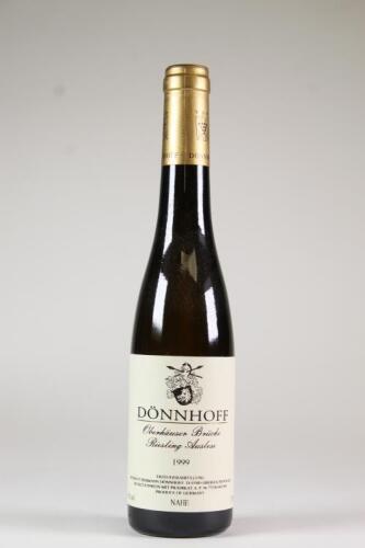 (1) 1999 Donnhoff Oberhauser Brucke Riesling Auslese 375ml, Nahe