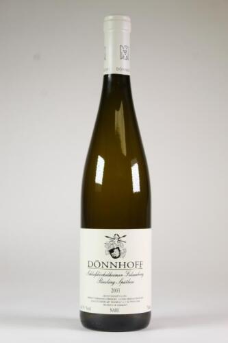 (1) 2003 Donnhoff Schlossbockelheimer Felsenberg Riesling Spatlese, Nahe