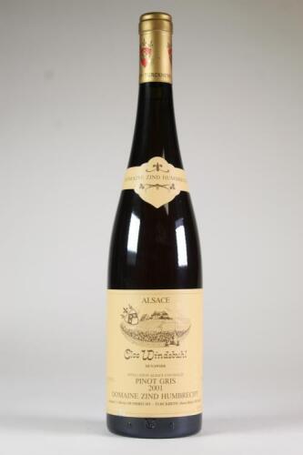 (1) 2001 Domaine Zind Humbrecht Clos Windsbuhl Pinot Gris