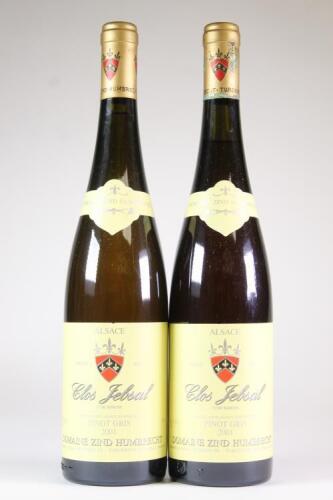 (2) 2001 Domaine Zind Humbrecht Clos Jebsal Pinot Gris