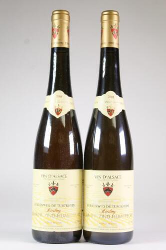 (2) 2001 Domaine Zind Humbrecht Herrenweg de Turckheim Riesling