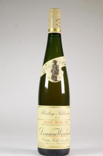 (1) 2001 Domaine Weinbach Schlossberg Grand Cru Riesling
