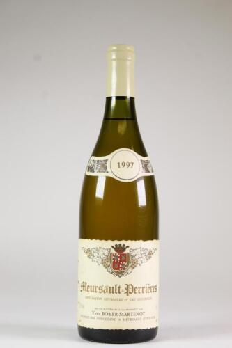(1) 1997 Yves Boyer-Martenot Meursault-Perrieres 1er Cru, Cote de Beaune