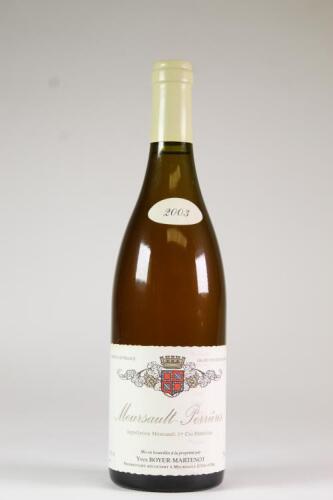 (1) 2003 Yves Boyer-Martenot Meursault-Perrieres 1er Cru, Cote de Beaune