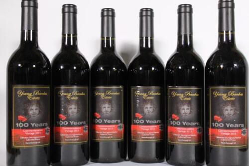 (6) 2015 Young Bacchus Estate Cabernet Sauvignon/Merlot/Franc, Martinborough