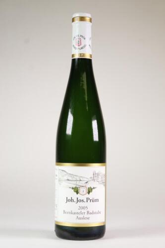 (1) 2005 Joh. Jos. Prum Bernkasteler Badstube Riesling Auslese, Mosel Saar Ruwer