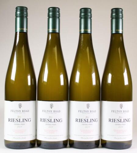 (4) 2019 Felton Road Dry Riesling, Bannockburn
