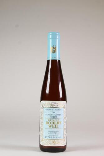 (1) 2001 Weingut Robert Weil Kiedrich Grafenberg Riesling Auslese 375ml, Rheingau